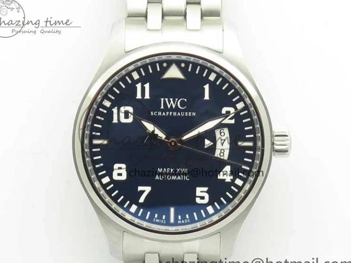 MIROTIME 0521 Mark XVII IW327014 Le Petit Prince MKS 1:1 Best Edition Blue Dial on SS Bracelet MIYOTA 9015 V FastDry 7191